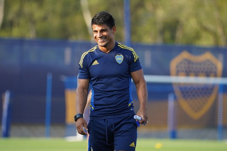 El entrenador quiere revertir el mal momento que atraviesa el equipo Foto: Boca Juniors