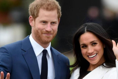 El príncipe Harry y Meghan Markle se muestran felices a pesar de los rumores de divorcio. Foto: EFE