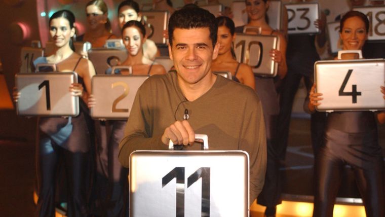 Julián Weich en la primera edición de Trato Hecho. Julián Weich en la primera edición de Trato Hecho.