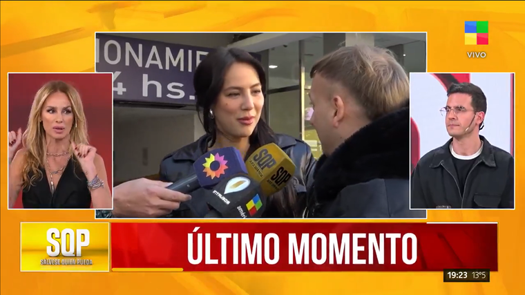Sabrina Rojas fue contundente.&nbsp;