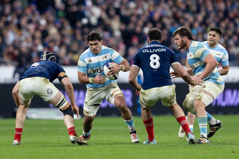 La derrota ante Francia no refleja el gran año que tuvo el seleccionado argentino. Foto: Los Pumas