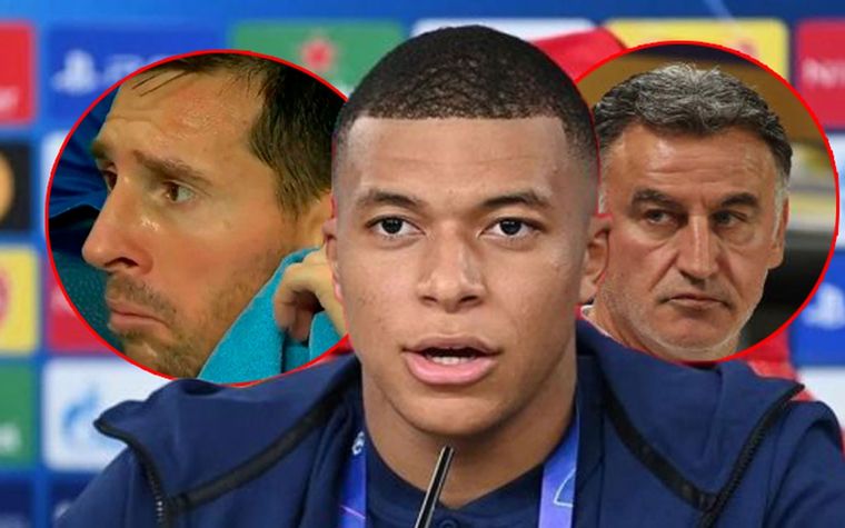 Mbappé habló de la polémica del momento: los cambios de Galtier en el PSG.