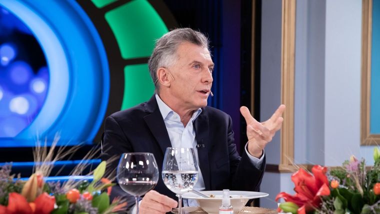 Mauricio Macri en La noche de Mirtha