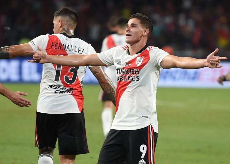 El coordobés aprovechó su día libre. Foto: River Plate