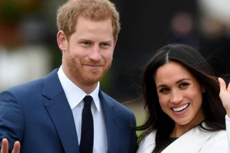 El príncipe Harry y Meghan Markle se muestran felices a pesar de los rumores de divorcio. Foto: EFE
