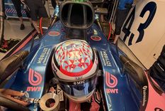 Franco Colapinto disputa la primera clasificación de la temporada en el circuito de Albert Park.