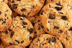 Galletas de chispas de chocolate: un clásico de la repostería casera Foto: Shutterstock