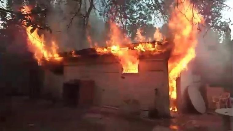 Una exempleada del hogar de ancianos es acusada de haber provocado el incendio Foto: NA