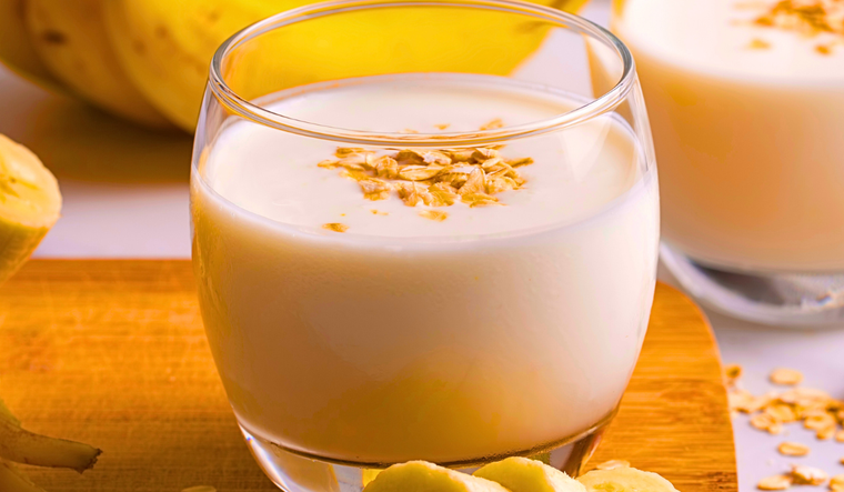 Milkshake de banana la receta fresca del verano Milkshake de banana la receta fresca del verano