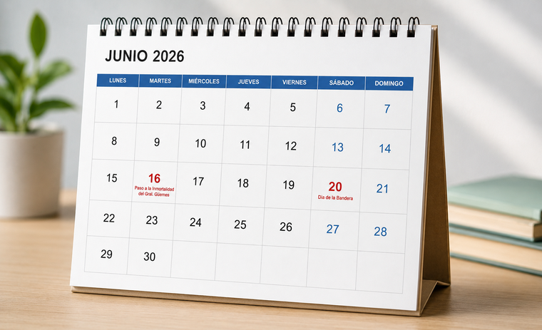Se viene un nuevo feriado en junio. Se viene un nuevo feriado en junio.