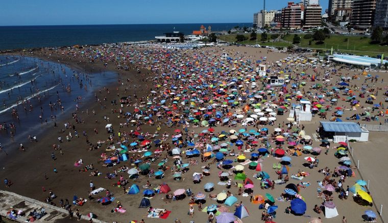 Mar del Plata tuvo un incremento de los visitantes en Carnaval Foto: EMTURyC