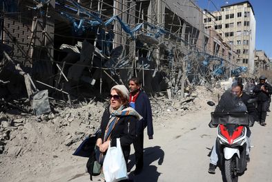 MDZol | Teherán Irán bombardeo guerra medio oriente 6