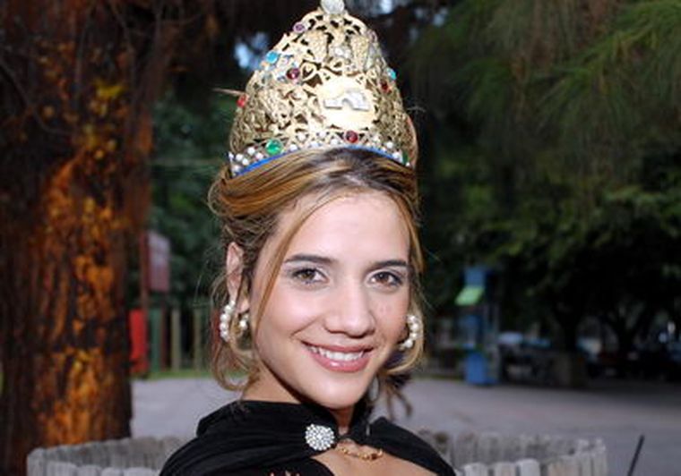 Fabiana Graciela Dellatorre, actual reina de La Paz. Foto: MDZ