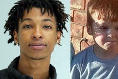 Darriynn Ronnell Brown, el sospechoso, y la víctima, Cash Gernon. Foto: FoxNews.