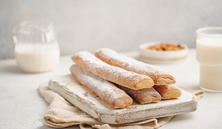 Receta fácil de fartons valencianos con glaseado Foto: Shutterstock