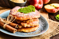 Deliciosos buñuelos de manzana: receta tradicional Foto: Shutterstock