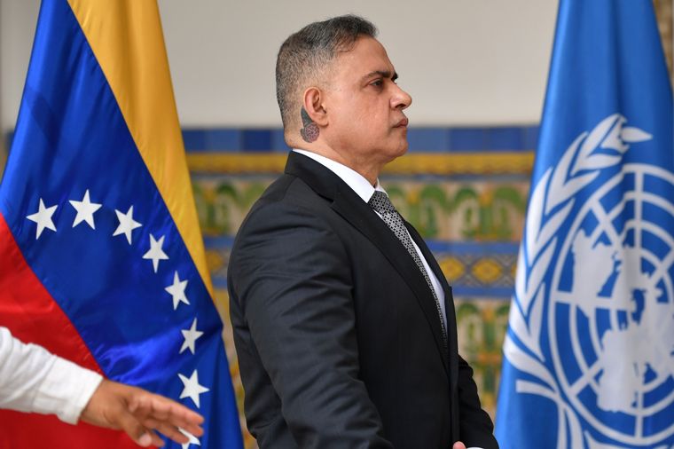 Tarek Williams Saab es uno de los hombres del núcleo duro de Nicolás Maduro Foto: Yuri CORTEZ / AFP