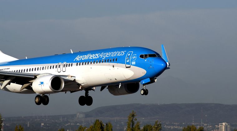 Aerolíneas Argentinas es una de las empresas que no recibió recursos este año Foto: ALF PONCE MERCADO / MDZ