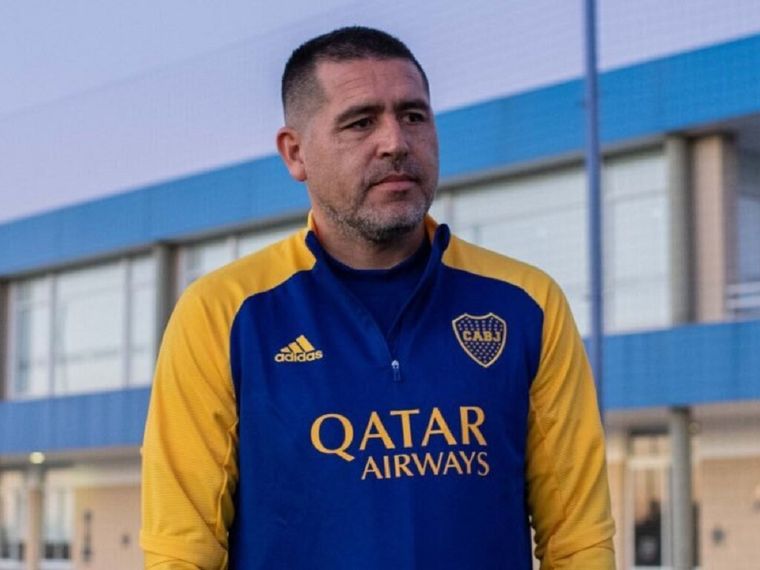 Riquelme apuró al plantel. Foto: Boca Juniors