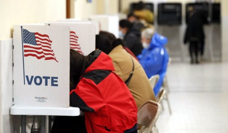 Los estadounidenses volverán a votar el año 2024. Foto: Efe.