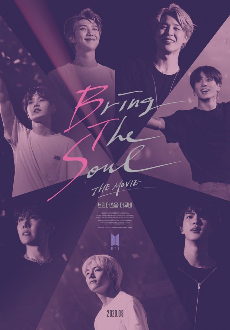 Bring The Soul: The Movie, estará disponible en Netflix. Foto: Twitter @tracklist.