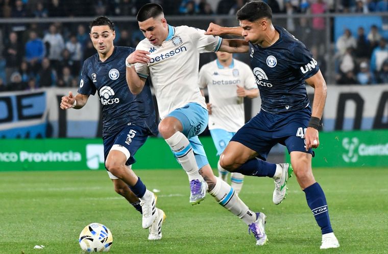 Tom&aacute;s Bottari e Iv&aacute;n Villalba, puntos alto de Independiente Rivadavia en la noche de Avellaneda.