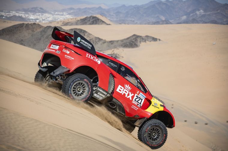 Orly Terranova superó una difícil etapa. Foto: @BRaidXtreme