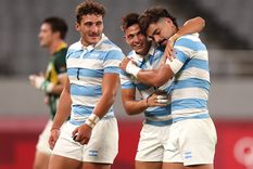La defensa fue un punto muy alto en el seleccionado argentino.Foto: World Rugby