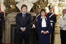 Javier Milei firmó una serie de decretos para Seguridad, el área de Patricia Bullrich.