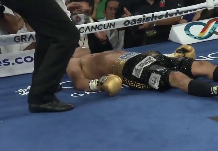 Moisés Fuentes lucha por su vida. Foto: Captura