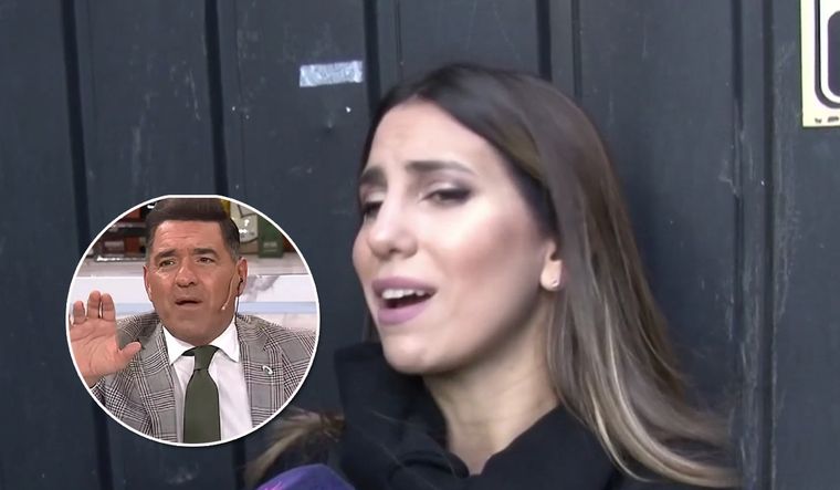 Cinthia Fernandez contra Mariano Iudica Foto: Captura TV