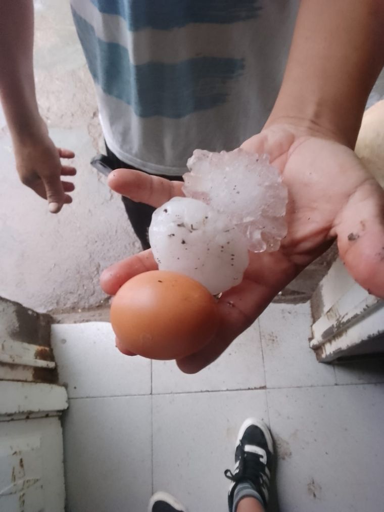 Una tormenta con caída de granizo provocó graves daños en varias zonas de Mendoza. Foto: MDZ