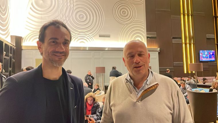 El intendente de Junín Pablo Petrecca y El intendente de Junín Pablo Petrecca y