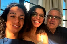 Robert De Niro visitó junto a sus hijos un mural que homenajea a su nieto muerto por sobredosis y se quebró.