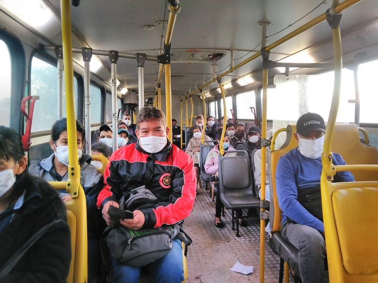 Jujuy exigirá carnet de vacunación para utilizar el transporte público