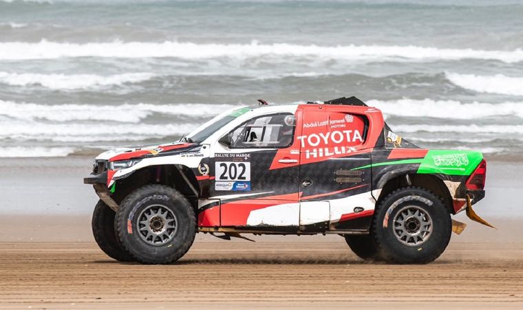 Yazeed Al Rajhi. Foto: @MarocRallye