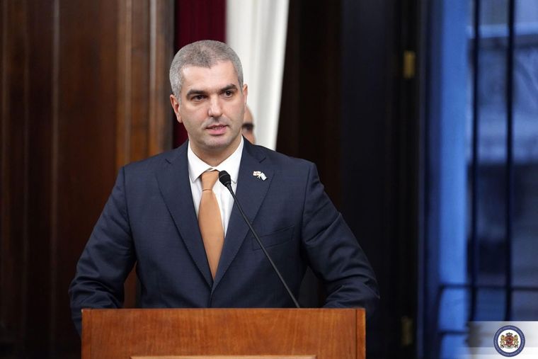 Gvaram Khandamishvili. Embajador Extraordinario y Plenipotenciario de Georgia en la República Argentina.