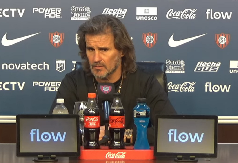 El DT del Ciclón analizó la vuelta al triunfo de su equipo.