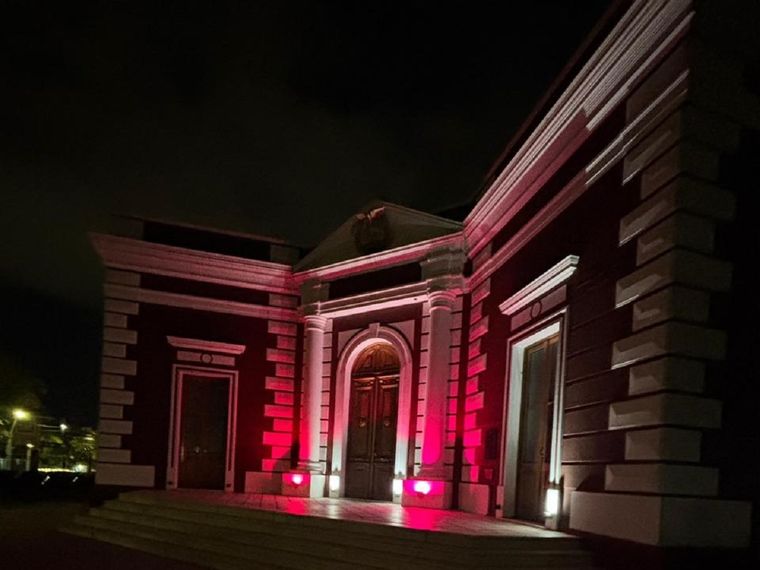 La intervención forma parte de una campaña internacional impulsada también en Mendoza.