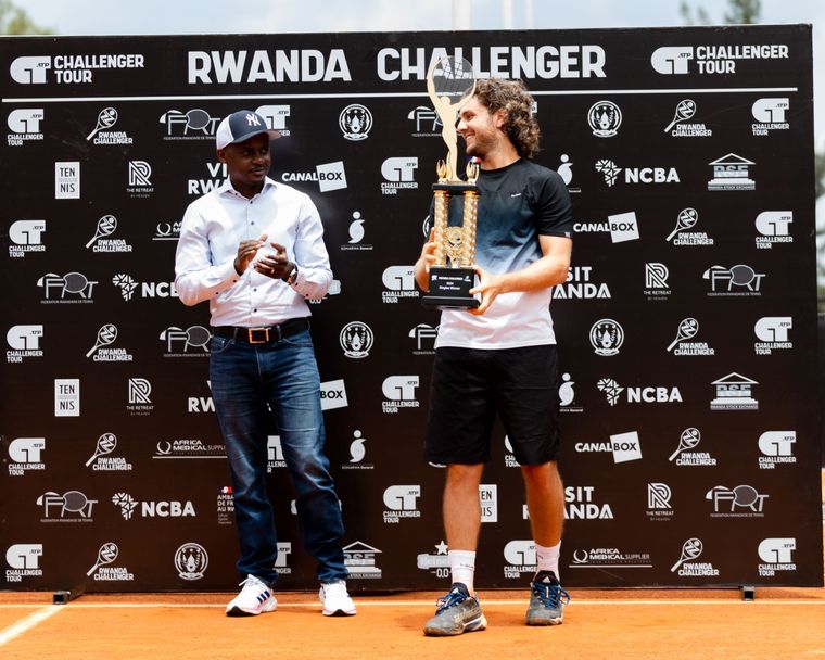 Trungelliti y su primer título en un lustro, en Ruanda Foto: @RWAChallenger