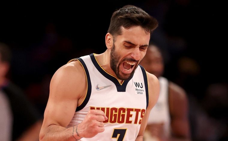 Campazzo fue clave para la victoria de Denver.