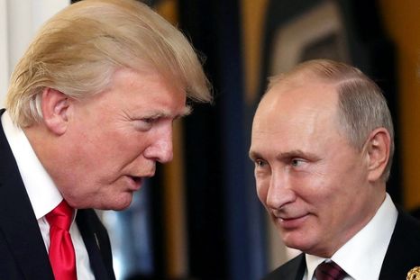Donald Trump y Vladimir Putin se han visto en varias ocasiones. Foto: Efe. Donald Trump y Vladimir Putin se han visto en varias ocasiones. Foto: Efe.