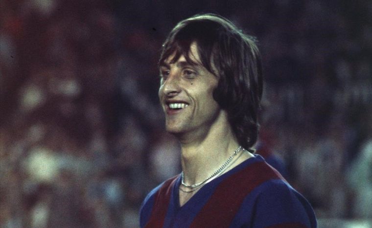 Johan Cruyff ganó dos títulos como jugador del Barça Foto: archivo