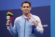 Pipo Carlomagno se colgó la medalla de plata. Foto: DeporTV