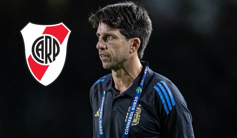 Placente mira atento: River podría no ceder a un juvenil para el Mundial Sub 20 de Chile.