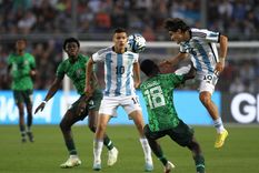 Argentina y Nigeria juegan en San Juan. Foto: EFE Argentina y Nigeria juegan en San Juan. Foto: EFE