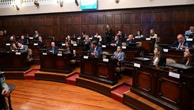 La Cámara de Senadores.