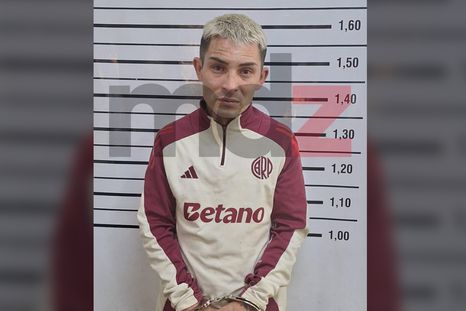 Lucas Reinoso, el sujeto de 34 años detenido con un arma de fuego en Las heras. Lucas Reinoso, el sujeto de 34 años detenido con un arma de fuego en Las heras.