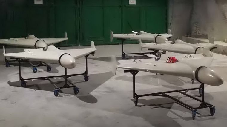 Estos son los temibles drones kamikaze. Foto: Defenceprocurementinternational.