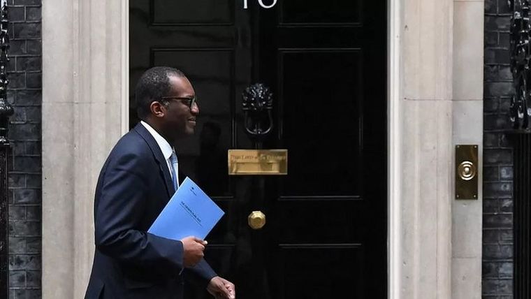 Kwasi Kwarteng, ministro de Economía de Reino Unido. Foto: GETTY IMAGES